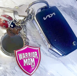 Warriormom637 Key Chain