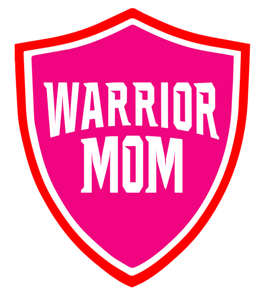 Warrior Mom Car Decal