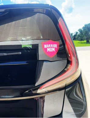 Warrior Mom Car Decal