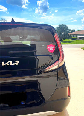 Warrior Mom Car Decal